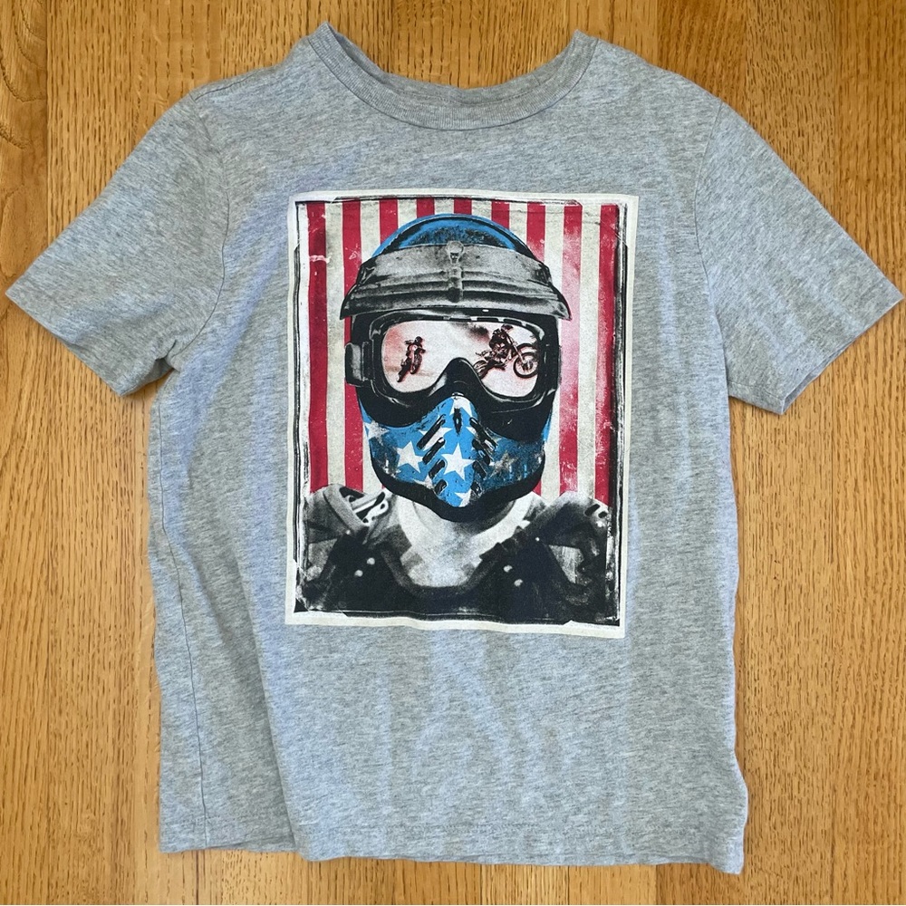 Gap Patriotic Motor-Cross Tee - L